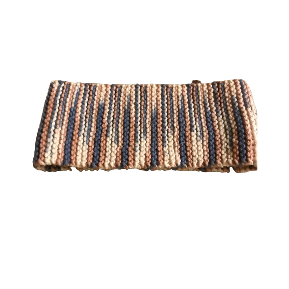 Hand Knitted Cotton Cowl for Medium Dogs